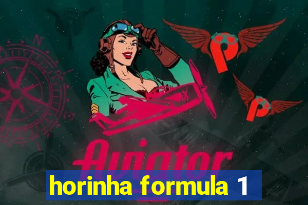 horinha formula 1